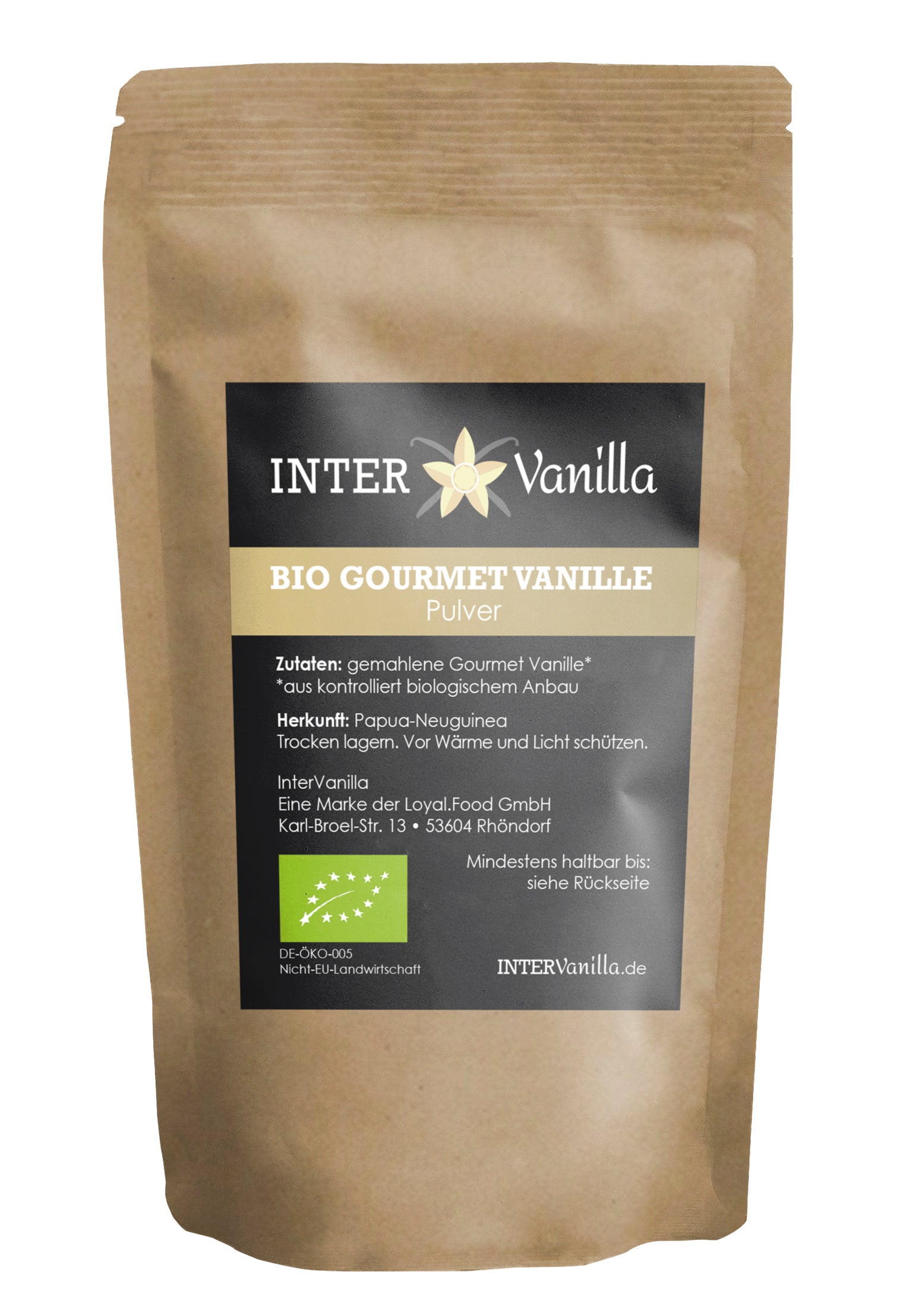 InterVanilla Gourmet Vanille Pulver - 20 g - InterVanilla