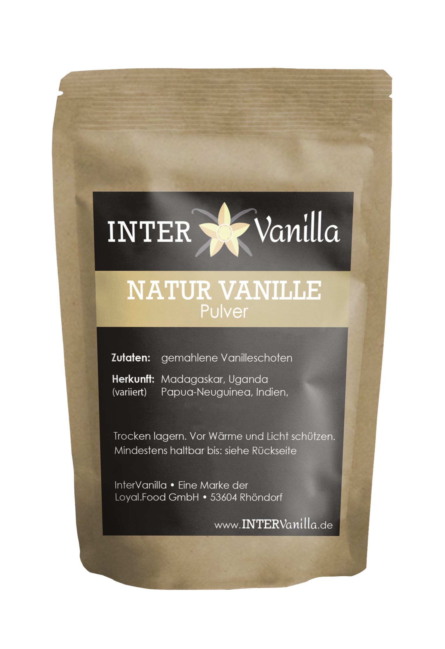 InterVanilla Natur VANILLEPULVER 25g - InterVanilla