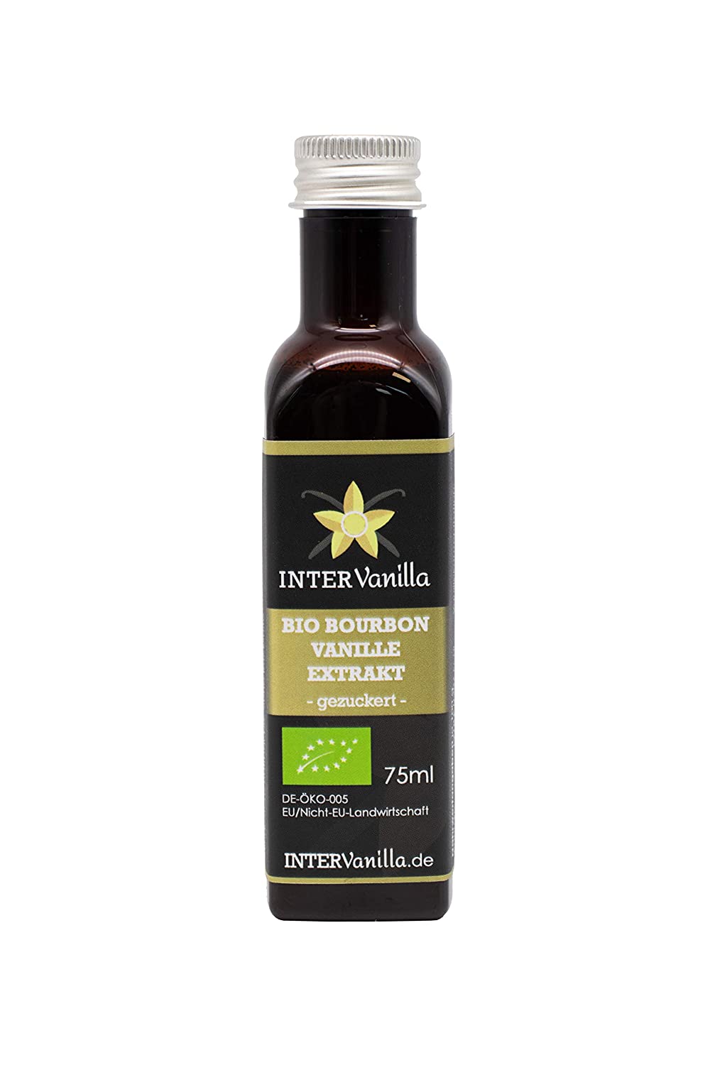 Bio Bourbon Vanilleextrakt ohne Alkohol 75 ml