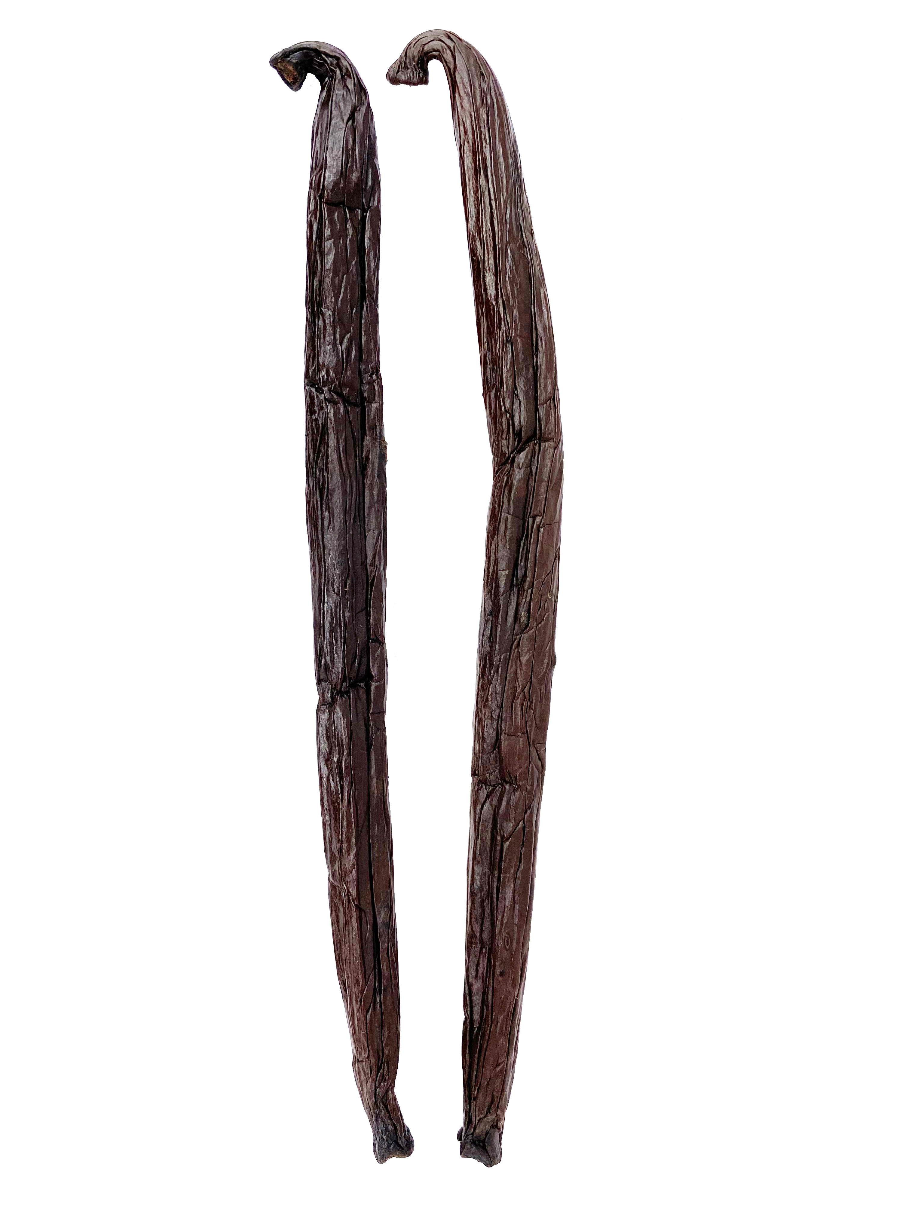 Echte Tahiti Vanille Schoten - 2 Stück - 15 cm